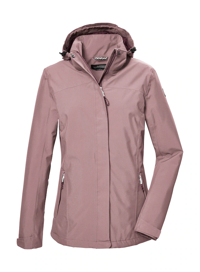 Killtec Outdoorjacke »KOS 26 WMN JCKT« Funktionsjacke: wasser- und winddicht, atmungsaktiv, abnehmbare Kapuze