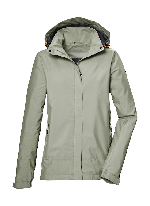 Killtec Outdoorjacke »KOS 51 WMN JCKT« Damenjacke: wasserdicht, atmungsaktiv, verstellbar, abnehmbare Kapuze