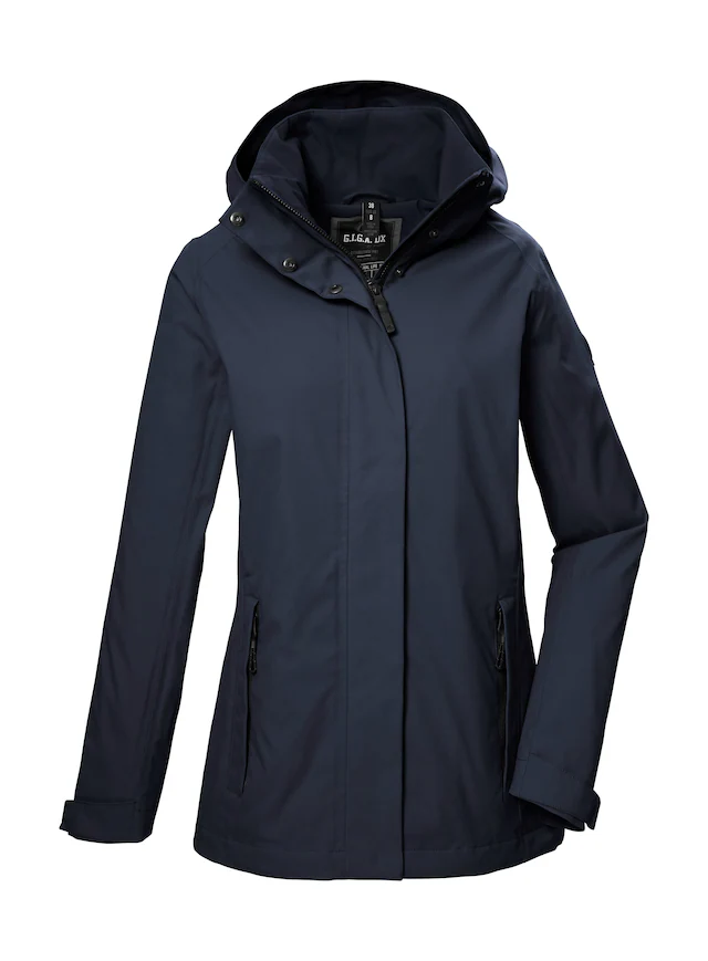 G.I.G.A. DX by killtec Funktionsjacke »GS 53 WMN JCKT« Wasser- und winddichte Damenjacke mit abnehmbarer Kapuze, atmungsaktiv