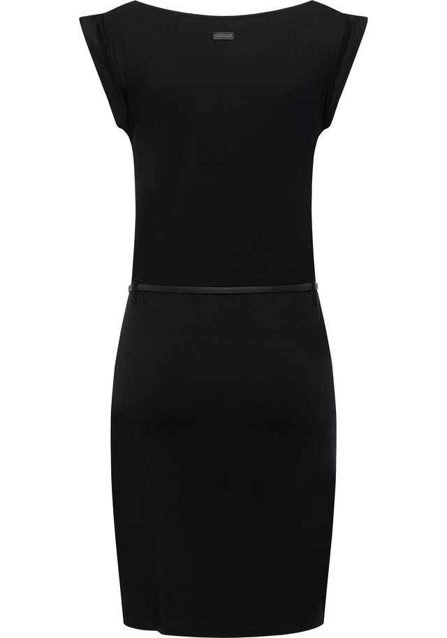 Ragwear Sommerkleid »Tagg« Eingrifftaschen Damen Kurzarm-Kleid mit Taillengürtel und Taschen