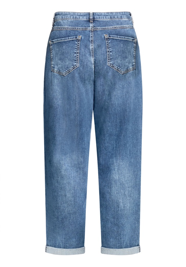 Cartoon Ankle-Jeans »Damen mit Waschung«