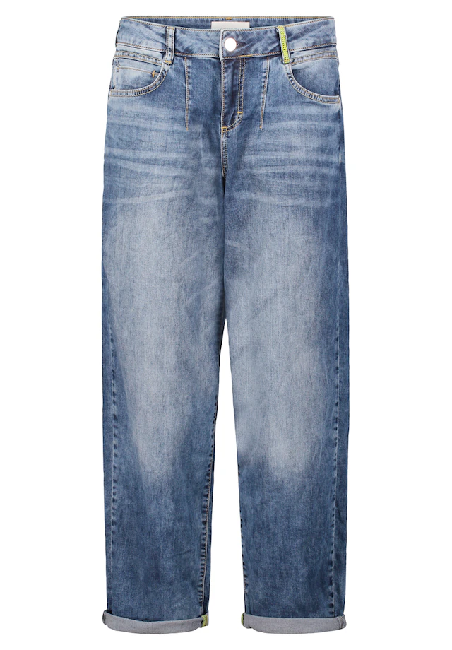 Cartoon Ankle-Jeans »Damen mit Waschung«
