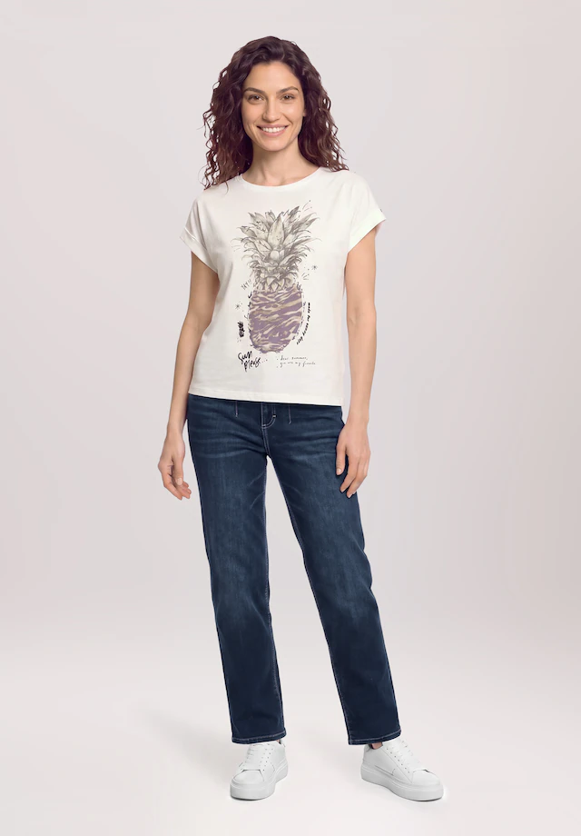 Cartoon Ankle-Jeans »Damen mit Waschung«