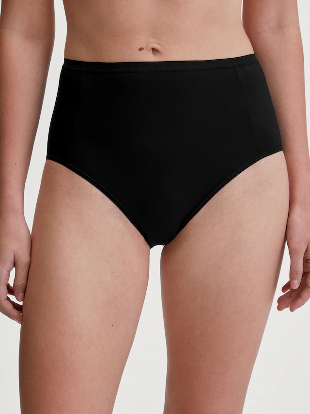 CALIDA Slip »Sleek Skin« elastischer Bund, hoher Schnitt, Single Jersey