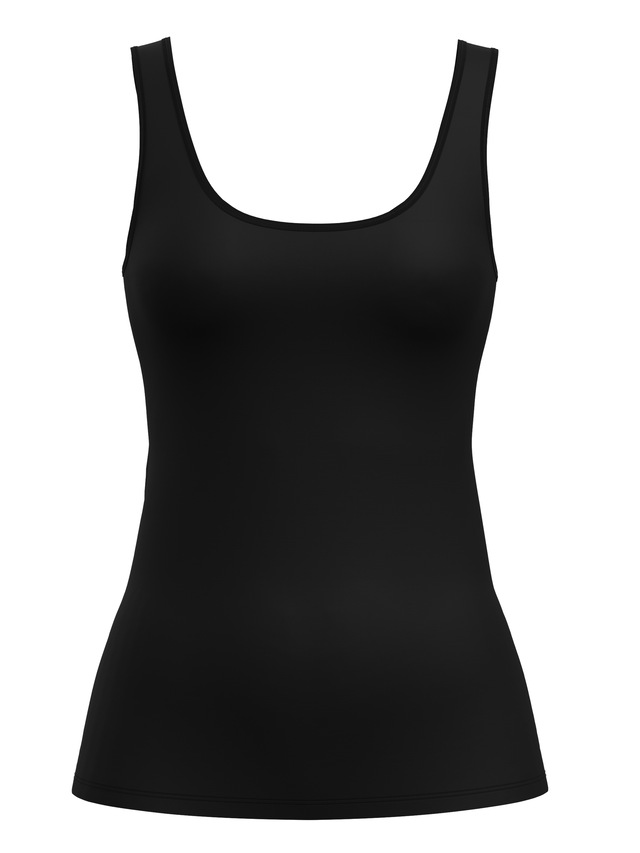 CALIDA Unterhemd »Sleek Skin« Rundhalsausschnitt, Single-Jersey-Qualität
