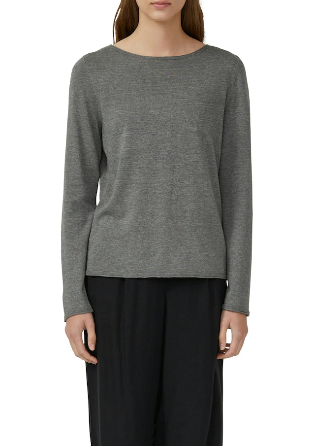 s.Oliver Langarmshirt mit Rollkanten
