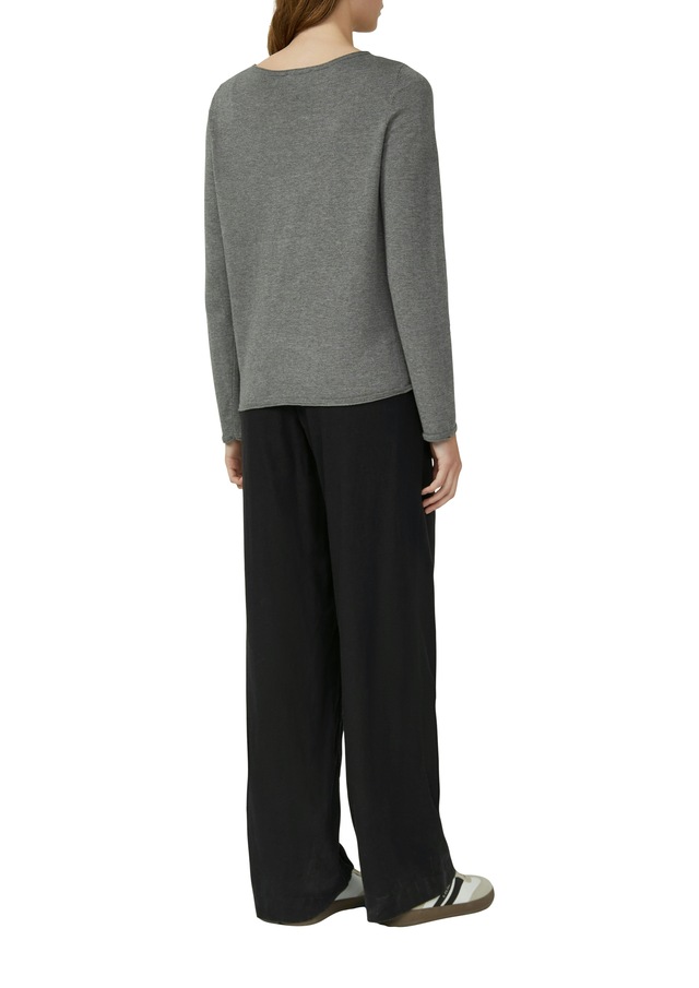 s.Oliver Langarmshirt mit Rollkanten