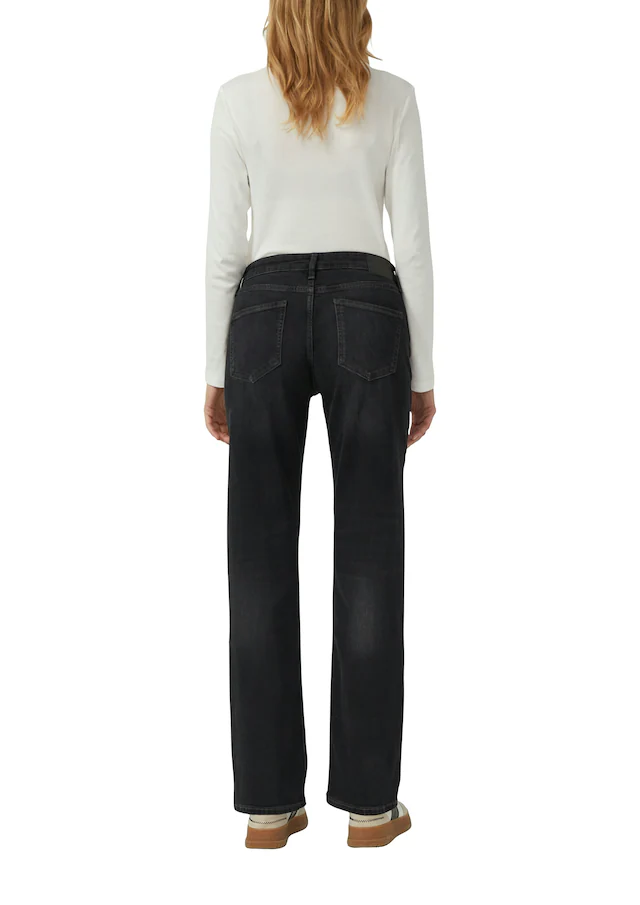 s.Oliver Straight-Jeans Mid Rise, Regular Fit