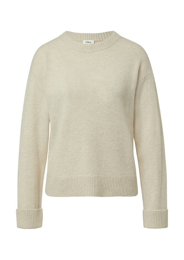 s.Oliver Strickpullover mit Rundhals
