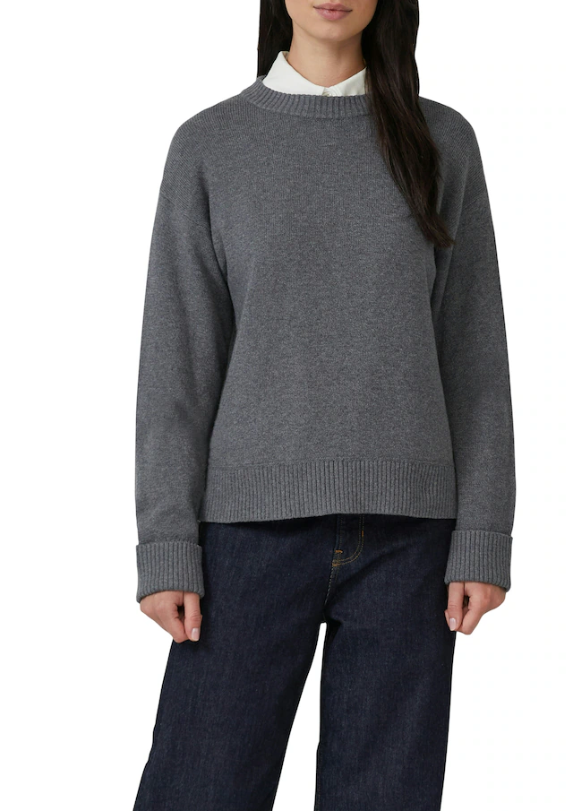 s.Oliver Strickpullover mit Rundhals