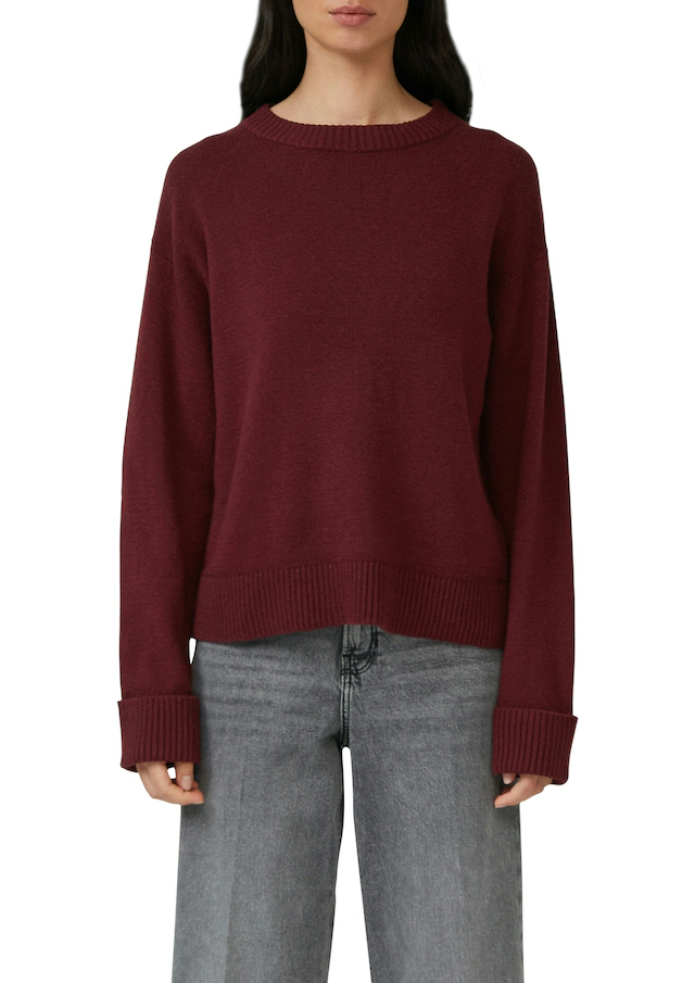 s.Oliver Strickpullover mit Rundhals