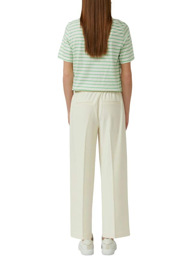s.Oliver 7/8-Hose mit Bundfalten und Stretch-Anteil