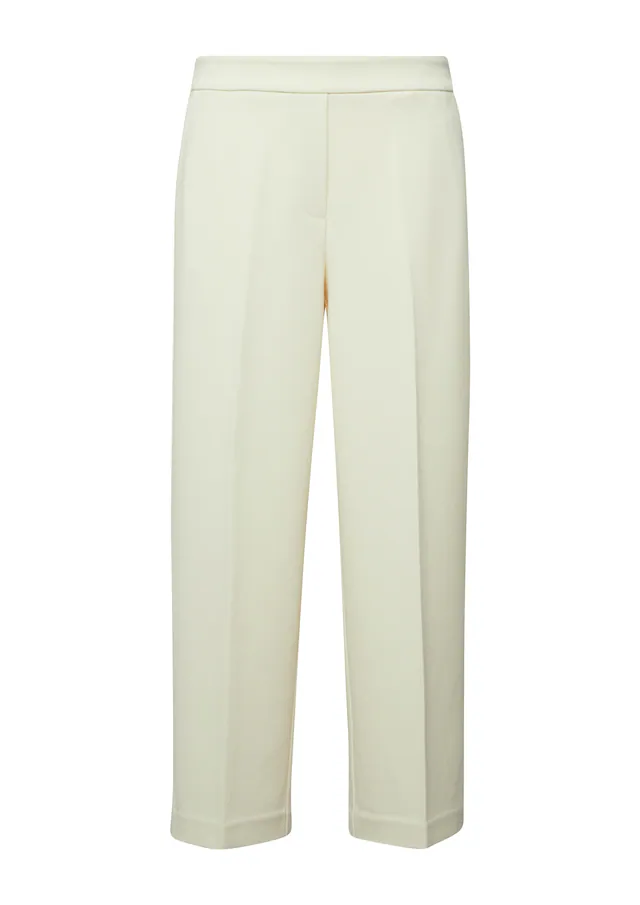 s.Oliver 7/8-Hose mit Bundfalten und Stretch-Anteil