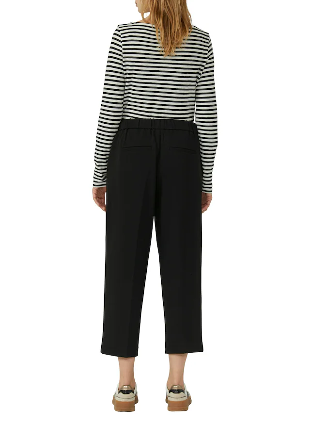 s.Oliver 7/8-Hose mit Bundfalten und Stretch-Anteil