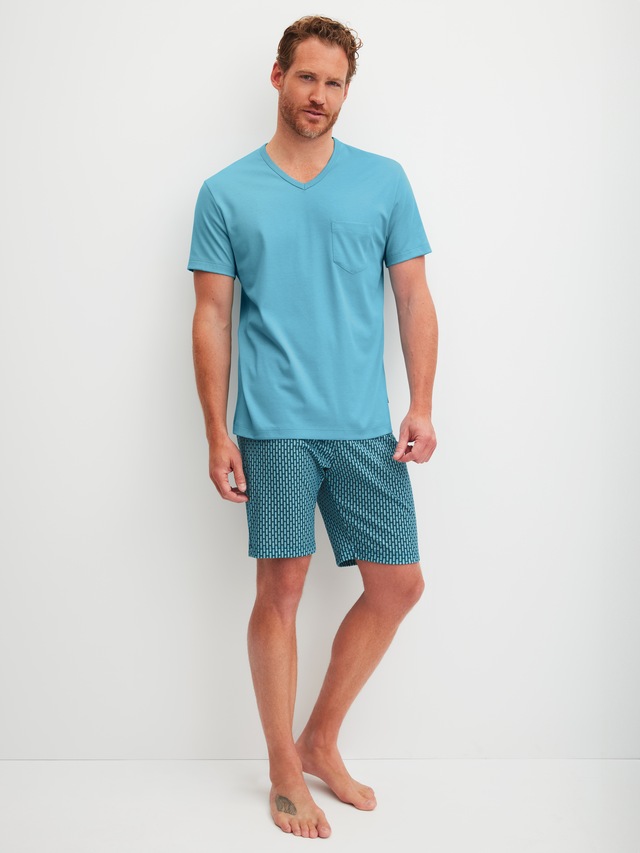 CALIDA Shorty »Relax Streamline 1« 2 tlg. weich, Interlock-Qualität, kurze Ärmel