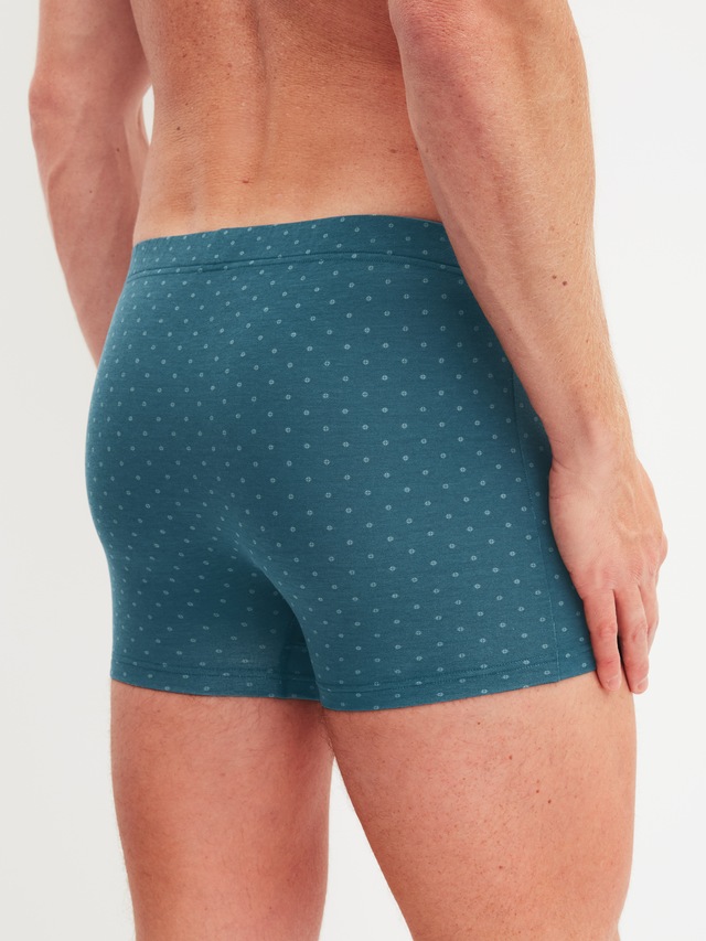 CALIDA Boxershorts »Cotton Code Design« breiter Bund, gemustert, eng, bequem, mit Logodruck, Baumwollmix