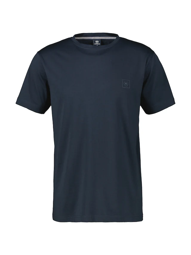 LERROS T-Shirt mit Logo Stickerei