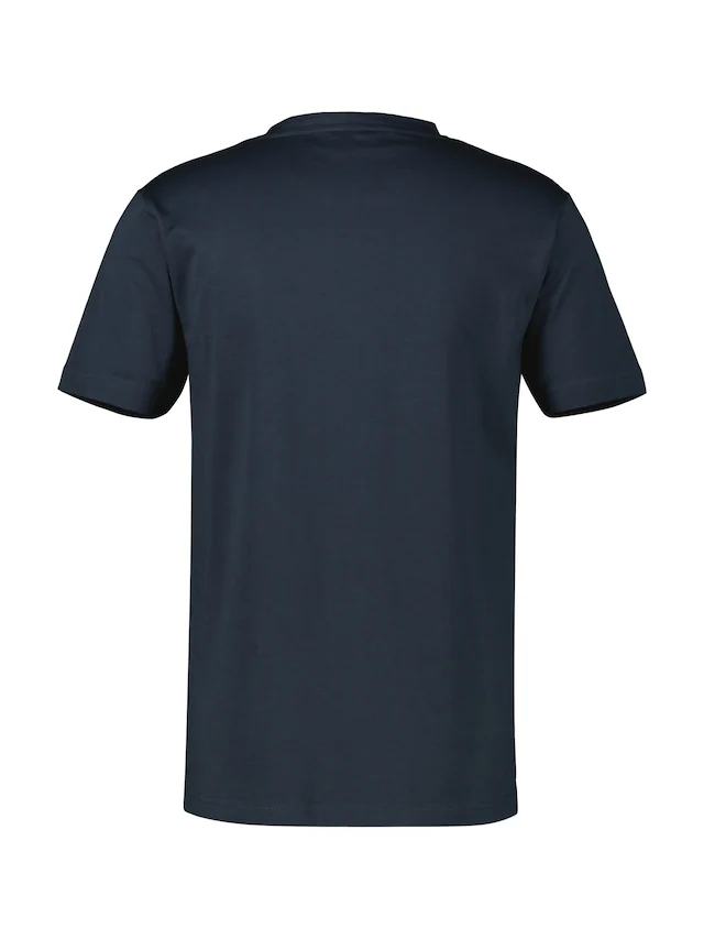 LERROS T-Shirt mit Logo Stickerei