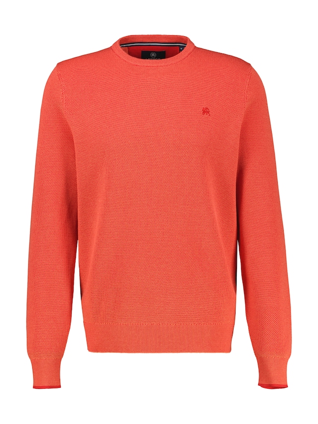 LERROS Strickpullover mit Rippbündchen