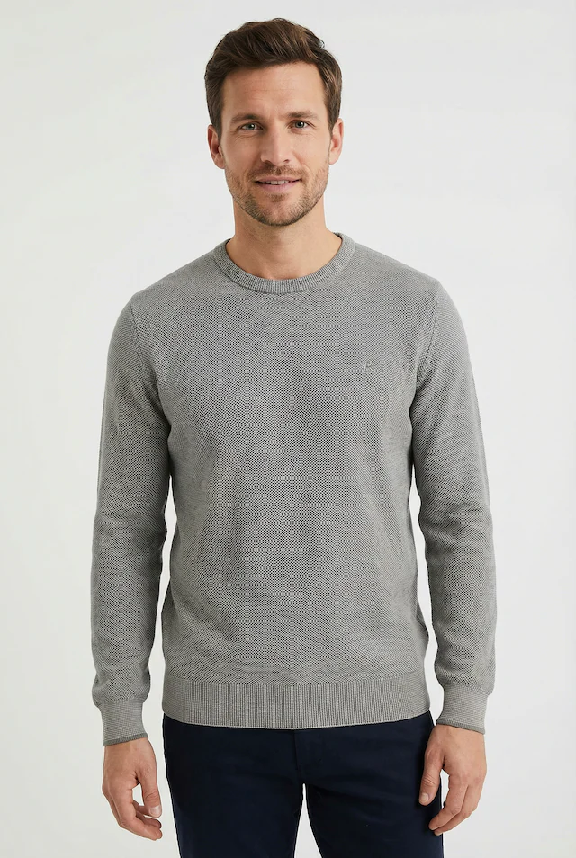 LERROS Strickpullover mit Rippbündchen