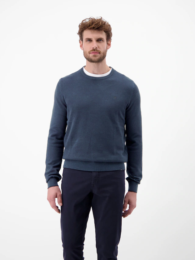LERROS Strickpullover mit Rippbündchen