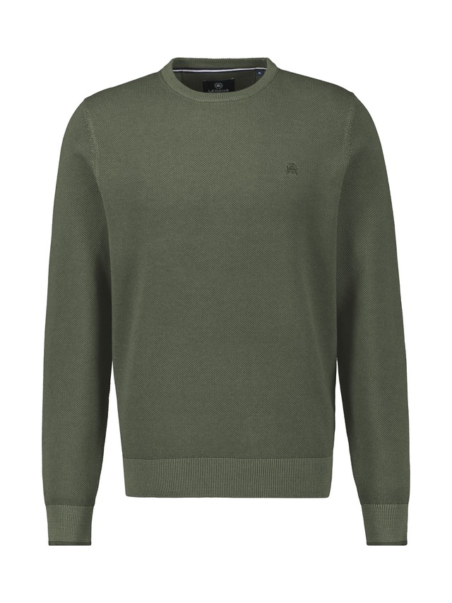 LERROS Strickpullover mit Rippbündchen