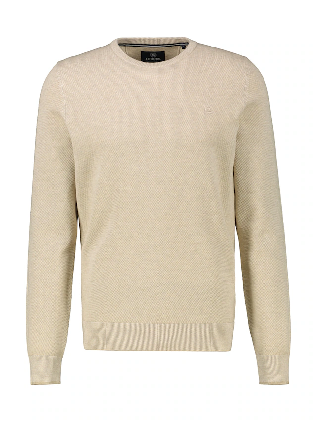 LERROS Strickpullover mit Rippbündchen