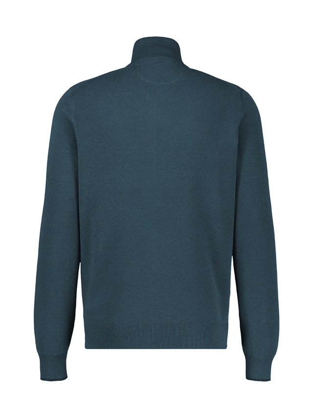 LERROS Strickjacke mit Reißverschluss und Strehkragen