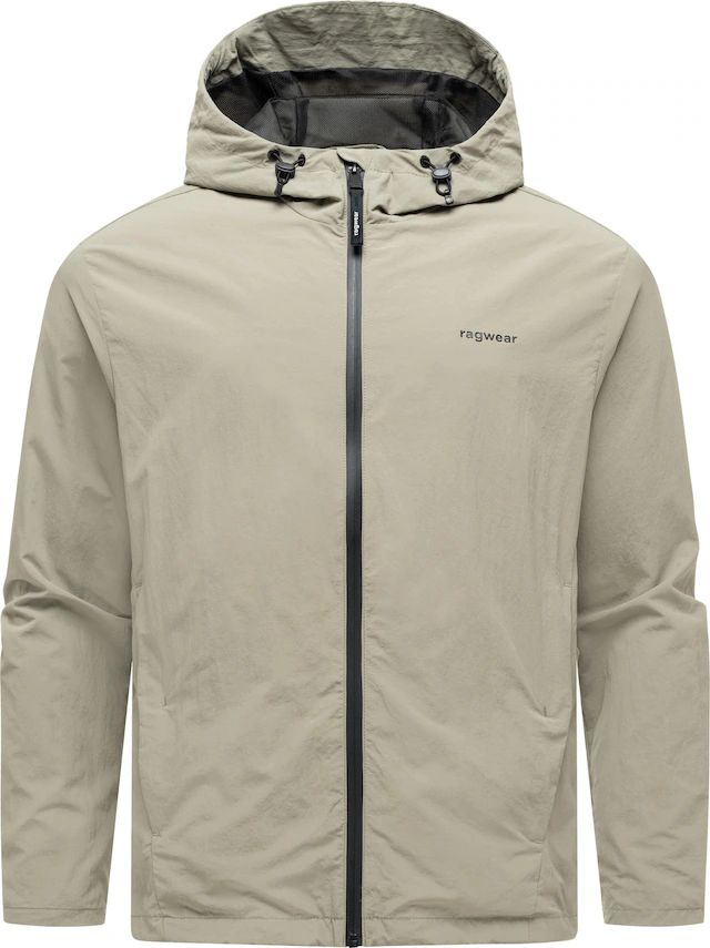 Ragwear Outdoorjacke »Lewie« mit Kapuze Übergangsjacke mit wasserdichtem Reißverschluss