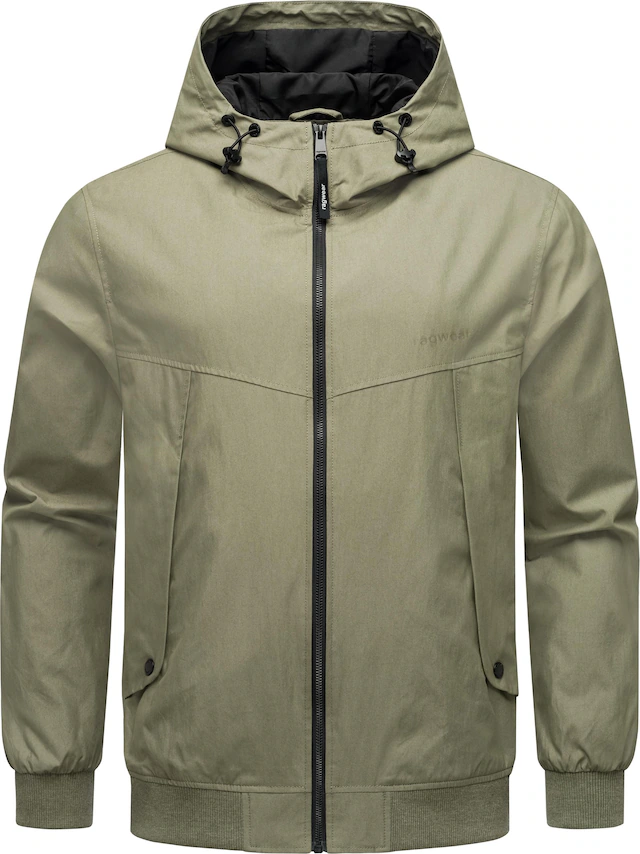 Ragwear Outdoorjacke »Tyller« mit Kapuze Leichte Übergangsjacke mit Kapuze