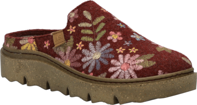 Josef Seibel Hausschuh »Charmaux 01« Pantoffel, Slipper mit modischer Plateausohle, Weite G (=weit)