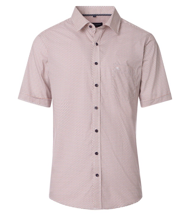 CASAMODA Kurzarmhemd »CASAMODA Freizeithemd Kurzarm Print«