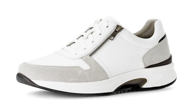 Gabor Sneaker , Komfortschuh, Schnürschuh, Halbschuh im Materialmix, G-Weite