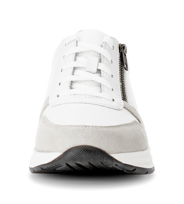 Gabor Sneaker , Komfortschuh, Schnürschuh, Halbschuh im Materialmix, G-Weite