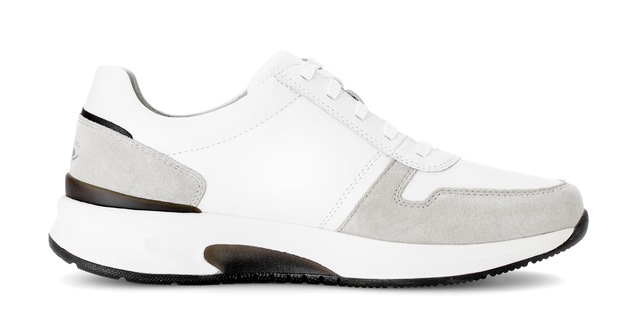 Gabor Sneaker , Komfortschuh, Schnürschuh, Halbschuh im Materialmix, G-Weite