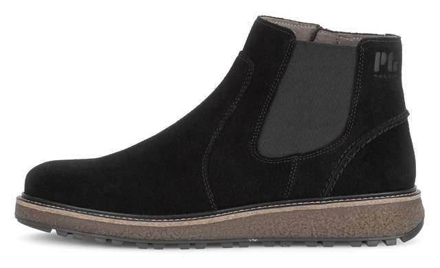 Pius Gabor Chelseaboots , Herbstboots mit Kontrastnähten und Logoprägung