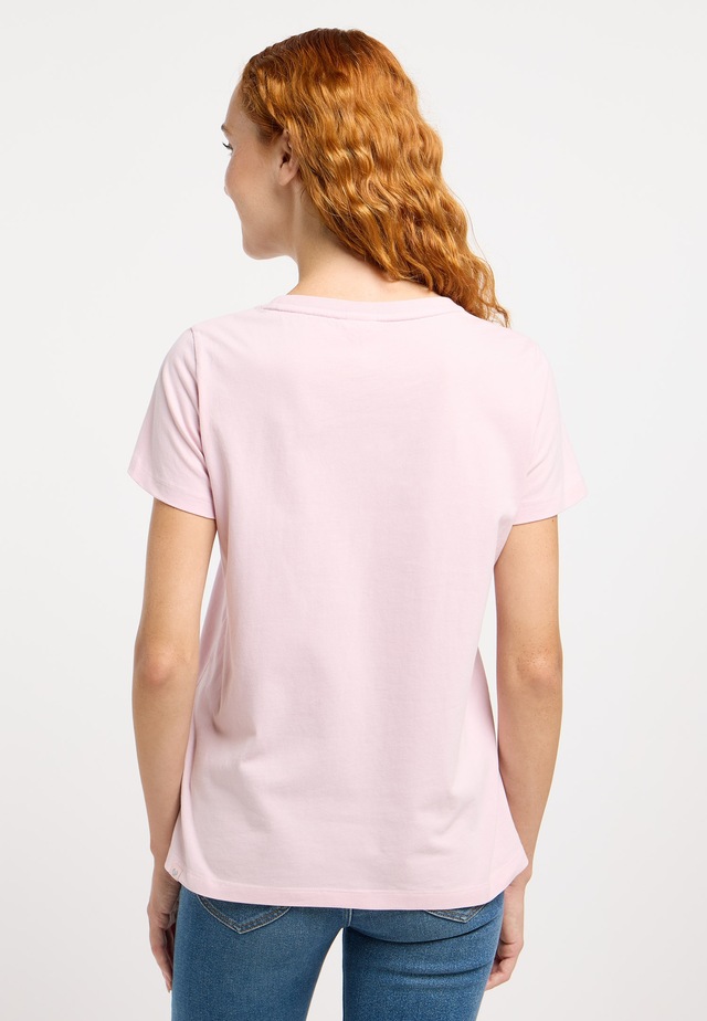 Ragwear Kurzarmshirt »ADORI LOVE« aus Baumwolle und Jersey, hüftlange Passform, mit Rundhalsausschnitt