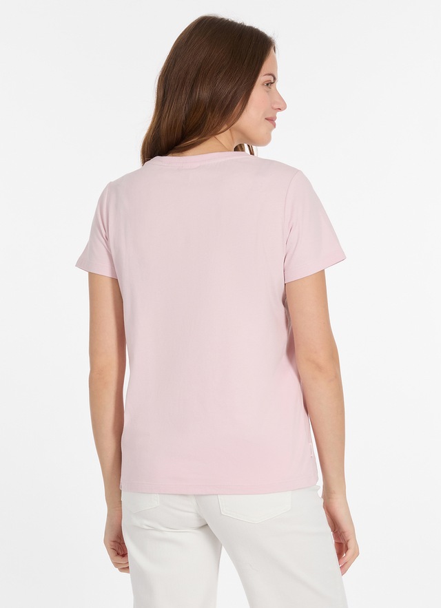 Ragwear Kurzarmshirt »ADORI LOVE« aus Baumwolle und Jersey, hüftlange Passform, mit Rundhalsausschnitt