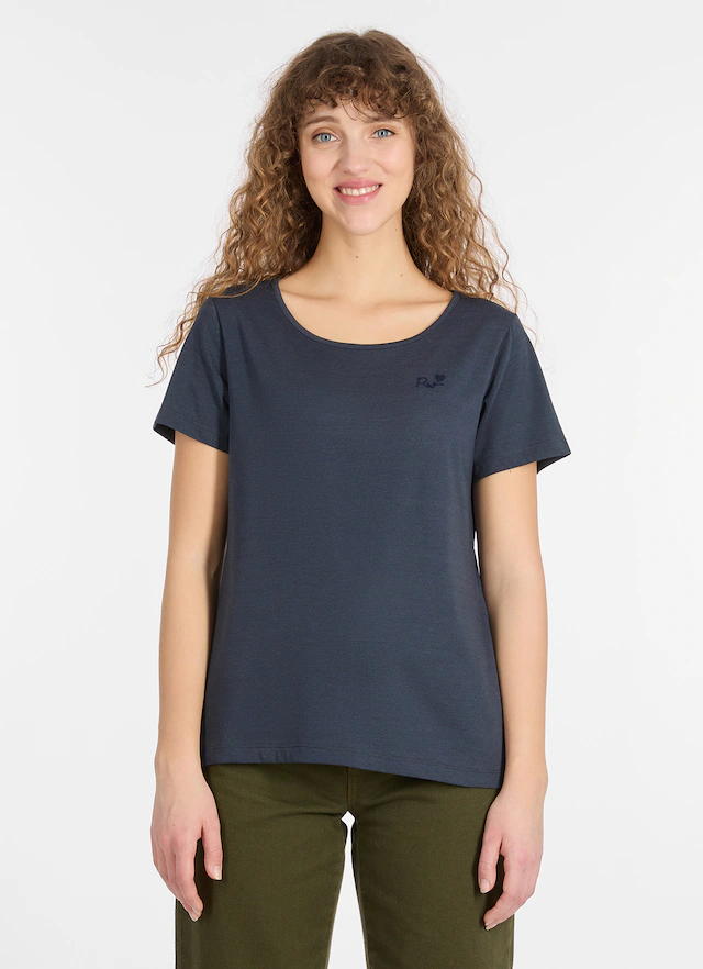Ragwear Kurzarmshirt »MINTTA« Kurzarmshirt, aus Baumwolle und Polyester, lockere Passform, mit Druck