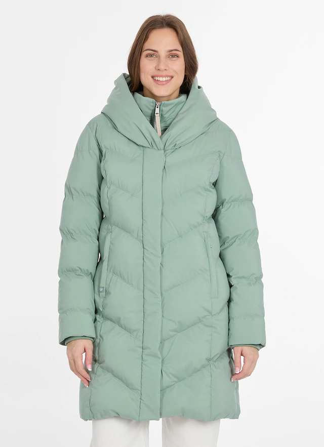 Ragwear Steppmantel »NATALKA« verdeckter Reißverschluss