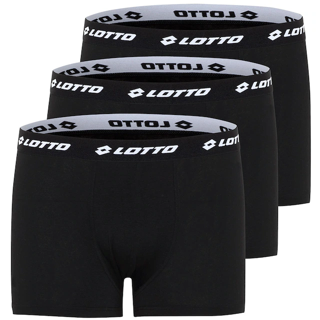 lotto Boxershorts Spar-Set, 3er-Pack, - in vorteilhaftem Sparpack