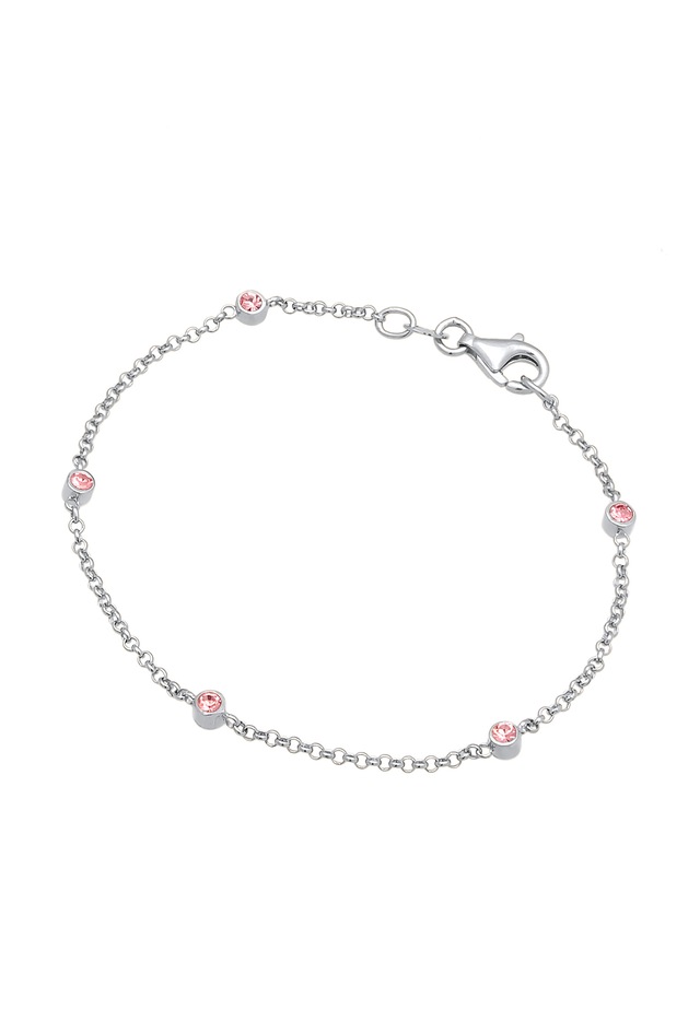 Elli Armkette »Armband Eleganz Basic 925 Silber, mit Kristallen von Swarovski®«