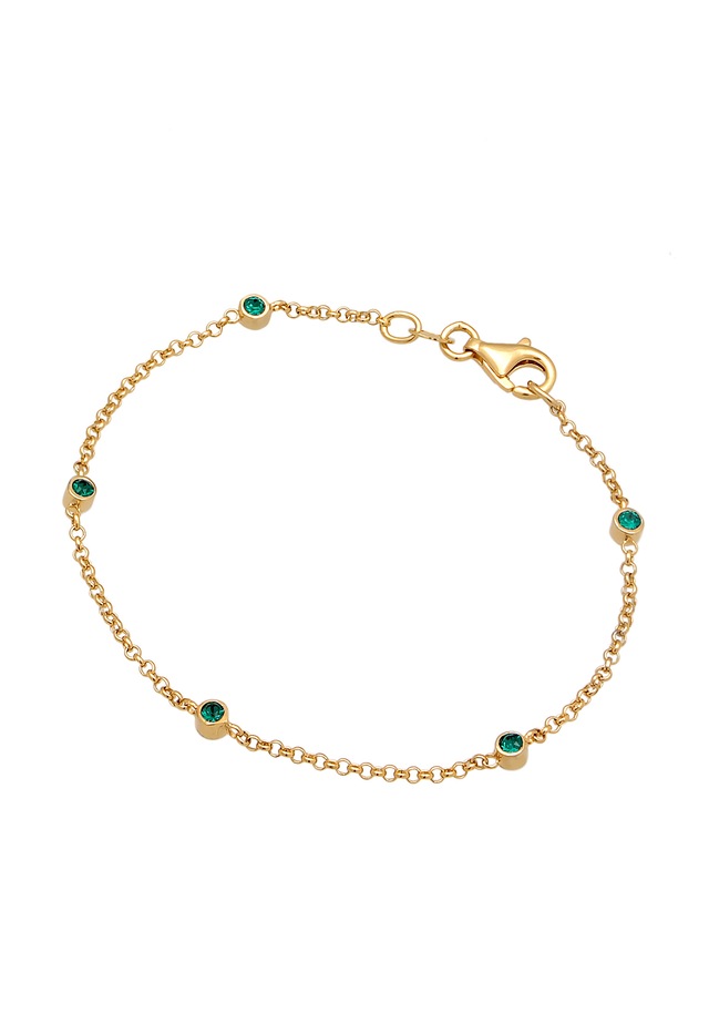 Elli Armkette »Armband Eleganz Basic 925 Silber, mit Kristallen von Swarovski®«