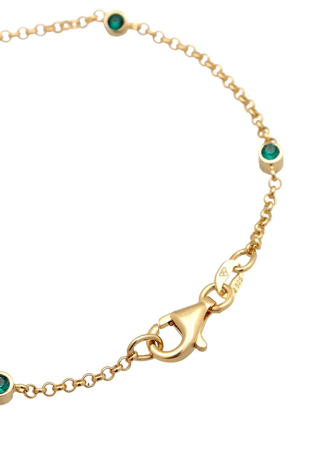 Elli Armkette »Armband Eleganz Basic 925 Silber, mit Kristallen von Swarovski®«