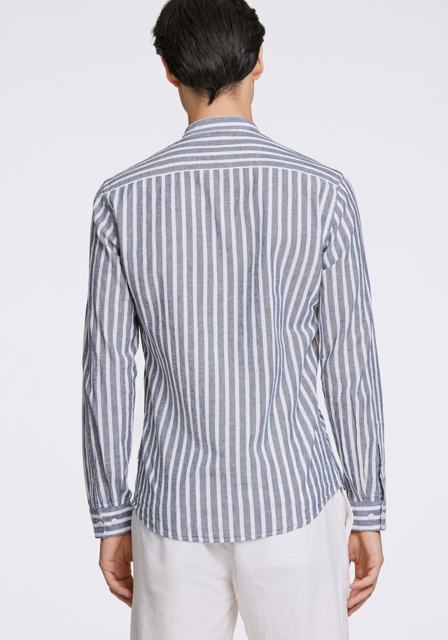 LINDBERGH Leinenhemd »Leinenhemd (Langarm) Slim Fit«