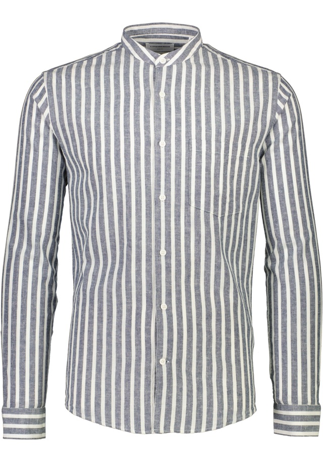LINDBERGH Leinenhemd »Leinenhemd (Langarm) Slim Fit«