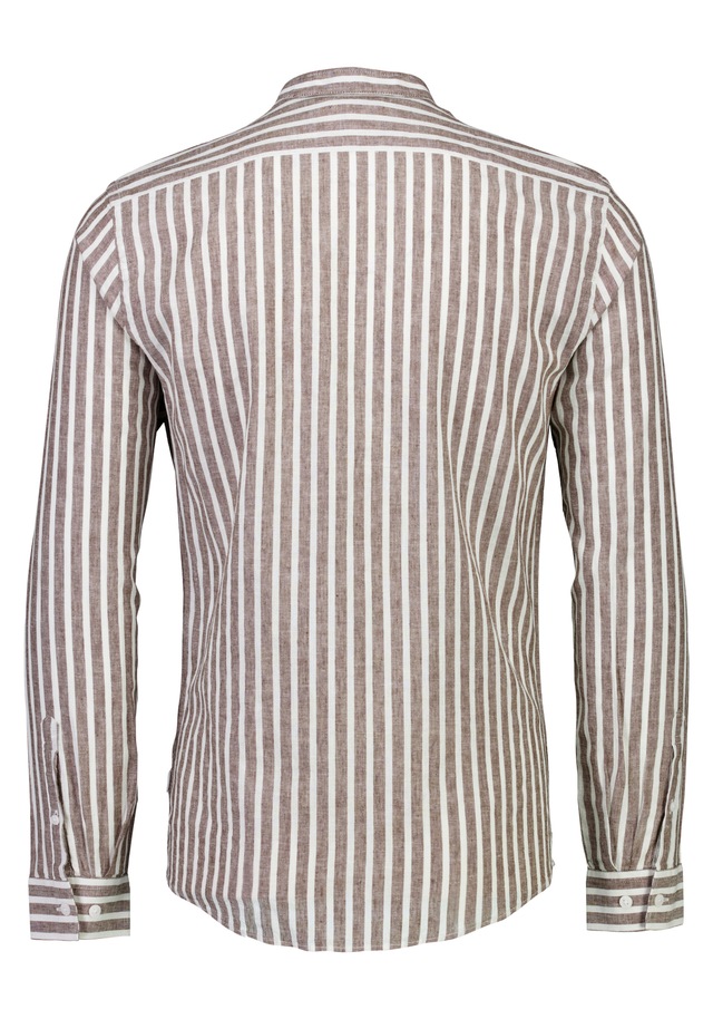 LINDBERGH Leinenhemd »Leinenhemd (Langarm) Slim Fit«