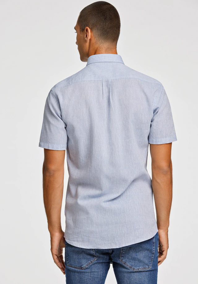 LINDBERGH Leinenhemd »Leinenhemd (Kurzarm) Relaxed Fit«