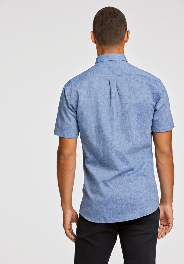 LINDBERGH Leinenhemd »Leinenhemd (Kurzarm) Relaxed Fit«