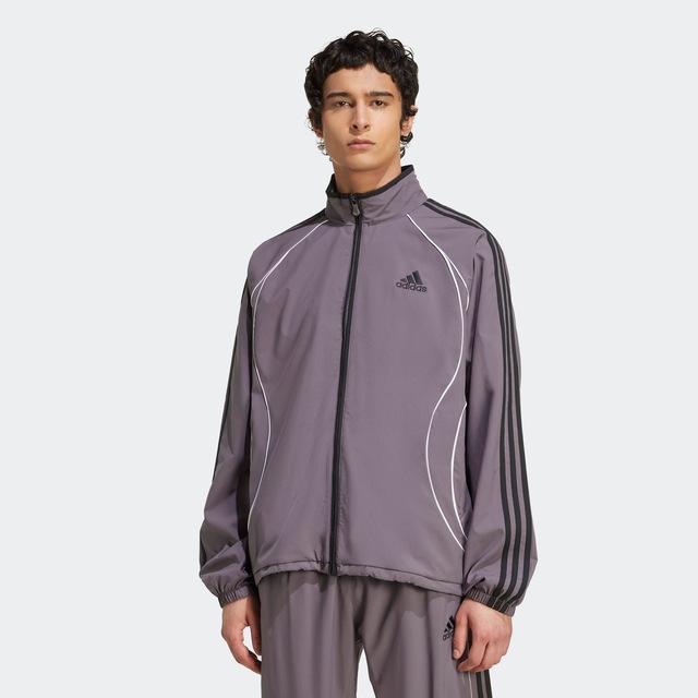 adidas Originals Sommerjacke »TEAMGEIST ADICOLOR ORIGINALS« mit hohem Kragen, aus gewebtem Polyester, lockere Passform